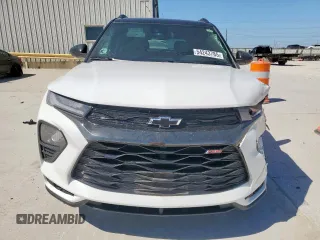 2021 Chevrolet TrailBlazer RS with VIN KL79MTSLXMB150581, listed as a Copart auction lot 54243785 with 42,459 mi miles and Salvage Title. Bid and sale history available at DreamBid. Image 5.
