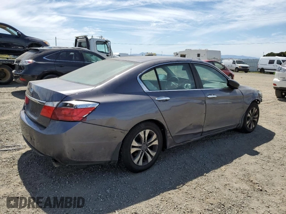 2014 Honda Accord LX z VIN 1HGCR2F36EA215580, wystawiony jako Copart lot #52792105 z przebiegiem 101 006 mil mil oraz Szkoda całkowita • Salvage title. Historia ofert i sprzedaży dostępna na DreamBid. Obrazek 3.