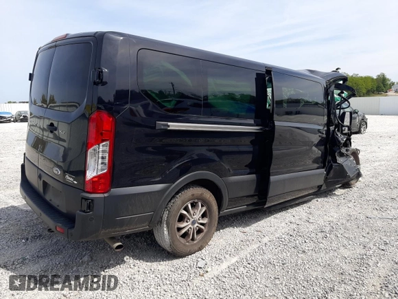 2021 Ford Transit Passenger XL with VIN 1FBAX2Y88MKA52013, listed as a Copart auction lot 70602044 with Not provided miles and Salvage title. Bid and sale history available at DreamBid. Image 3.