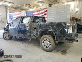 2022 Chevrolet Silverado 3500HD High Country with VIN 1GC4YVEY9NF165555, listed as a Copart auction lot 57947164 with 46,706 mi miles and Salvage Title. Bid and sale history available at carsss.com. Image 2.