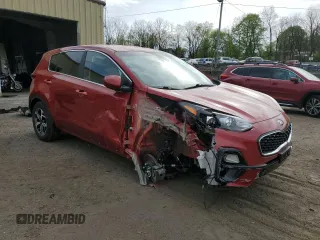 2022 Kia Sportage LX with VIN KNDPMCAC7N7983741, listed as a Copart auction lot 54679635 with 26,712 mi miles and Salvage Title. Bid and sale history available at carsss.com. Image 4.