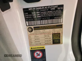 2011 Mercedes-Benz SL 550 с VIN WDBSK7BA8BF163186, выставлен на аукционе Copart как лот 41792755 с пробегом 171 957 миль миль и Чистый • Clean title. История ставок и продаж доступна на DreamBid. Изображение 12.