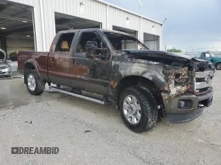 2015 Ford F-250 Lariat z VIN 1FT7W2B65FEA81695, wystawiony jako Copart lot #63207315 z przebiegiem Nie podano mil oraz Szkoda całkowita • Salvage title. Historia ofert i sprzedaży dostępna na DreamBid. Obrazek 4.