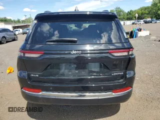 2023 Jeep Grand Cherokee Limited z VIN 1C4RJHBG0PC621468, wystawiony jako Copart lot #64224565 z przebiegiem 33 022 mil mil oraz Szkoda całkowita • Salvage title. Historia ofert i sprzedaży dostępna na DreamBid. Obrazek 6.