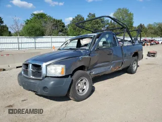 2005 Dodge Dakota ST with VIN 1D7HE22N75S353538, listed as a Copart auction lot 55830985 with 131,279 mi miles and Non repairable. Bid and sale history available at DreamBid. Image 1.