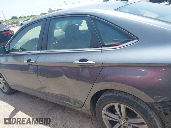 2024 Volkswagen Jetta SE with VIN 3VWEM7BU9RM047828, listed as a IAAI auction lot 42760196 with 21,311 mi miles and . Bid and sale history available at DreamBid. Image 14.