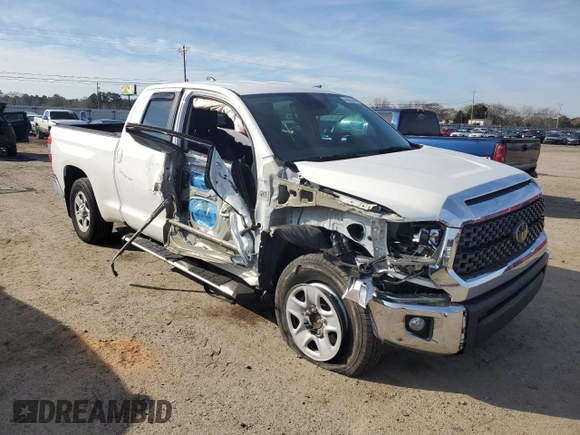 2020 Toyota Tundra 2WD SR with VIN 5TFRY5F17LX262445, listed as a Copart auction lot 43145845 with 64,060 mi miles and Salvage Title. Bid and sale history available at carsss.com. Image 4.