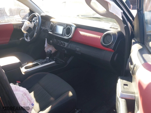 2017 Toyota Tacoma SR with VIN 5TFAX5GN5HX095074, listed as a IAAI auction lot 41814654 with 120,782 mi miles. Bid and sale history available at carsss.com. Image 5.
