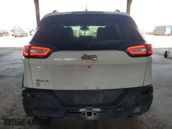 2018 Jeep Cherokee Latitude Plus with VIN 1C4PJMLX8JD549497, listed as a Copart auction lot 59766055 with 78,563 mi miles and Salvage title. Bid and sale history available at DreamBid. Image 6.