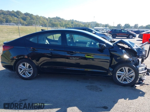 2020 Hyundai Elantra SEL with VIN 5NPD84LF2LH510276, listed as a IAAI auction lot 40631434 with 70,255 mi miles. Bid and sale history available at carsss.com. Image 14.