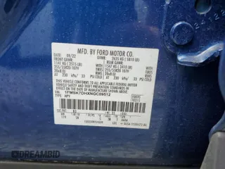 2022 Ford Explorer XLT with VIN 1FMSK7DHXNGC09512, listed as a Copart auction lot 53540175 with 32,614 mi miles and Salvage title. Bid and sale history available at DreamBid. Image 13.