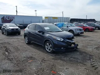2016 Honda HR-V EX with VIN 3CZRU6H58GM749306, listed as a IAAI auction lot 41834108 with 157,570 mi miles. Bid and sale history available at carsss.com. Image 1.