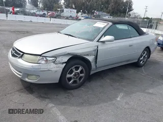 2001 Toyota Solara SE with VIN 2T1FF28PX1C471926, listed as a IAAI auction lot 41692400 with 244,564 mi miles and . Bid and sale history available at carsss.com. Image 2.