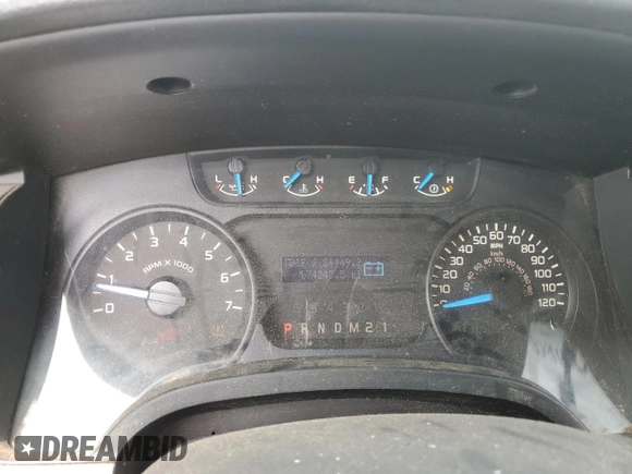 2013 Ford F-150 XL с VIN 1FTFX1CF7DKG12217, выставлен на аукционе Copart как лот 60884535 с пробегом 274 243 миль миль и Чистый • Clean title. История ставок и продаж доступна на DreamBid. Изображение 9.