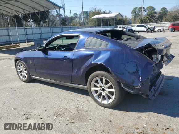 2010 Ford Mustang V6 with VIN 1ZVBP8AN4A5161062, listed as a Copart auction lot 46781945 with 152,083 mi miles and Salvage Title. Bid and sale history available at DreamBid. Image 2.