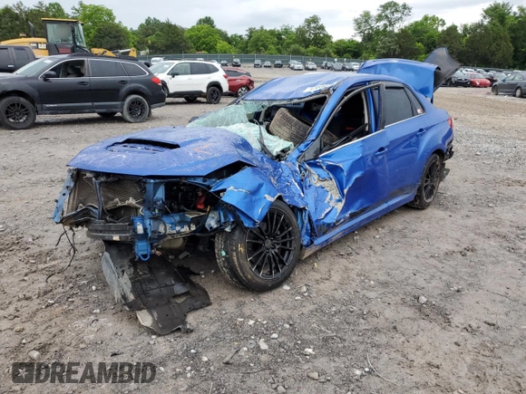 2014 Subaru WRX WRX with VIN JF1GV7E65EG004295, listed as a Copart auction lot 58959645 with Not provided miles and Non repairable. Bid and sale history available at DreamBid. Image 1.