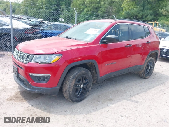 2021 Jeep Compass Sport с VIN 3C4NJDAB6MT525308, выставлен на аукционе IAAI как лот 42267541 с пробегом 107 967 миль миль и . История ставок и продаж доступна на DreamBid. Изображение 2.