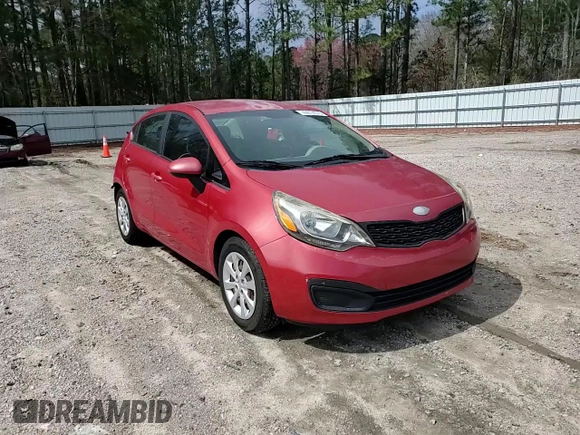 2013 Kia Rio LX with VIN KNADM4A36D6209894, listed as a Copart auction lot 49014515 with 155,920 mi miles and Salvage Title. Bid and sale history available at carsss.com. Image 10.