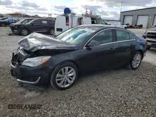 2014 Buick Regal with VIN 2G4GV5EKXE9302489, listed as a Copart auction lot 76204384 with 185,146 mi miles and Salvage Title. Bid and sale history available at carsss.com. Image 1.