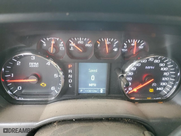 2018 Chevrolet Silverado 1500 Custom with VIN 3GCUKPEC7JG627041, listed as a Copart auction lot 44240965 with 113,012 mi miles and Salvage Title. Bid and sale history available at carsss.com. Image 9.