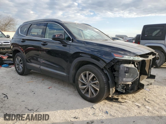 2019 Hyundai Santa Fe SEL Plus z VIN 5NMS33AD2KH032521, wystawiony jako Copart lot #88968355 z przebiegiem 95 784 mil mil oraz Szkoda całkowita • Salvage title. Historia ofert i sprzedaży dostępna na DreamBid. Obrazek 4.