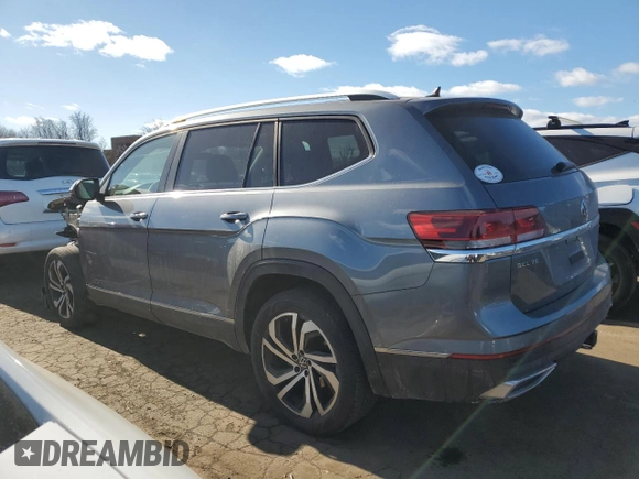 2023 Volkswagen Atlas SEL z VIN 1V2BR2CA4PC520336, wystawiony jako Copart lot #42851615 z przebiegiem 36 090 mil mil oraz Szkoda całkowita • Salvage title. Historia ofert i sprzedaży dostępna na DreamBid. Obrazek 2.
