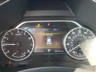 2018 Nissan Murano Platinum with VIN 5N1AZ2MH4JN158539, listed as a Copart auction lot 50944545 with 106,345 mi miles and Salvage Title. Bid and sale history available at carsss.com. Image 9.