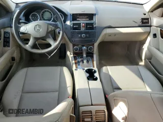 2009 Mercedes-Benz C 300 Sport with VIN WDDGF81X39F250355, listed as a Copart auction lot 59863925 with 137,654 mi miles and Salvage title. Bid and sale history available at DreamBid. Image 8.
