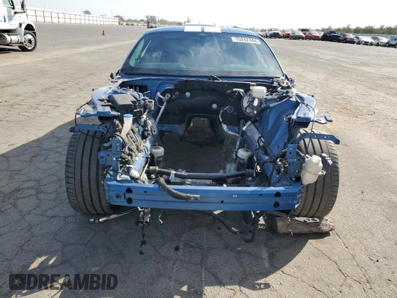 2021 Ford Mustang Shelby GT500 with VIN 1FA6P8SJ4M5501255, listed as a Copart auction lot 75242444 with 6,014 mi miles and Salvage title. Bid and sale history available at DreamBid. Image 5.
