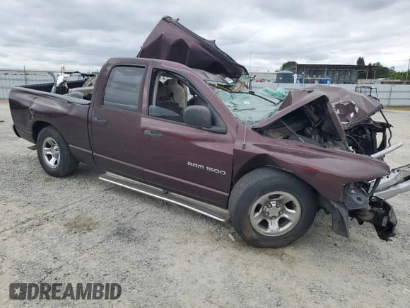 2004 Dodge 1500 SLT with VIN 1D7HA18N34S586408, listed as a Copart auction lot 53653925 with Not Provided miles and Non Repairable. Bid and sale history available at DreamBid. Image 4.