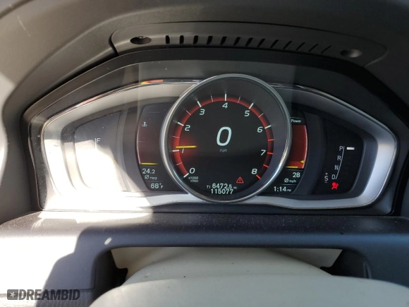 2016 Volvo XC60 T6 Drive-E with VIN YV449MDK8G2787690, listed as a Copart auction lot 38565794 with 115,077 mi miles. Bid and sale history available at carsss.com. Image 9.
