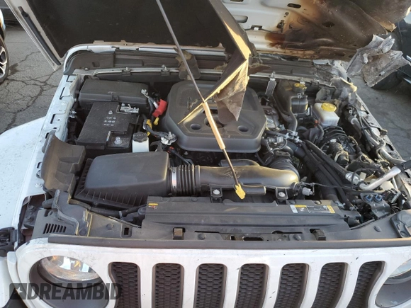 2021 Jeep Wrangler Sport S with VIN 1C4GJXAN6MW741870, listed as a Copart auction lot 42607065 with Not Provided miles and Salvage Title. Bid and sale history available at DreamBid. Image 11.