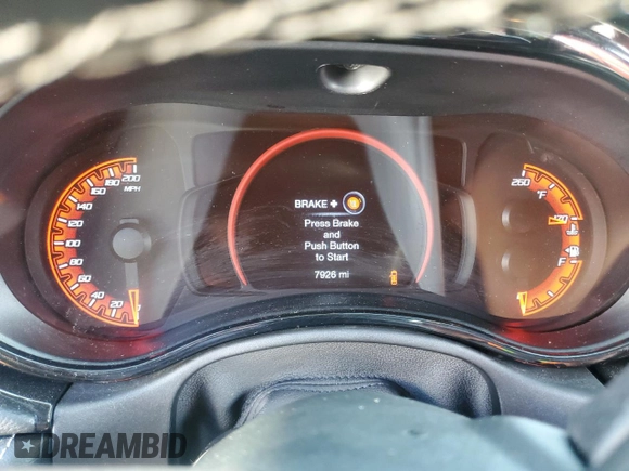 2024 Dodge Durango SRT Hellcat Premium with VIN 1C4SDJH91RC208955, listed as a Copart auction lot 52128515 with 7,926 mi miles and Salvage title. Bid and sale history available at DreamBid. Image 9.