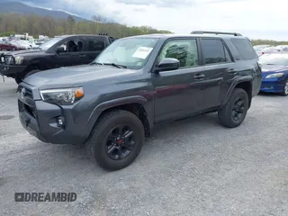 2021 Toyota 4Runner SR5 with VIN JTEMU5JR8M5855842, listed as a IAAI auction lot 42016331 with 87,455 mi miles and . Bid and sale history available at DreamBid. Image 19.