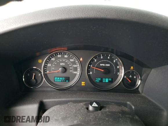 2007 Jeep Commander Limited z VIN 1J8HG58PX7C595809, wystawiony jako Copart lot #71267194 z przebiegiem 208 211 mil mil oraz Szkoda całkowita • Salvage title. Historia ofert i sprzedaży dostępna na DreamBid. Obrazek 9.