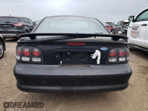 1997 Ford Mustang GT with VIN 1FALP42X7VF193459, listed as a Copart auction lot 57617454 with 101,153 mi miles and Non repairable. Bid and sale history available at DreamBid. Image 6.