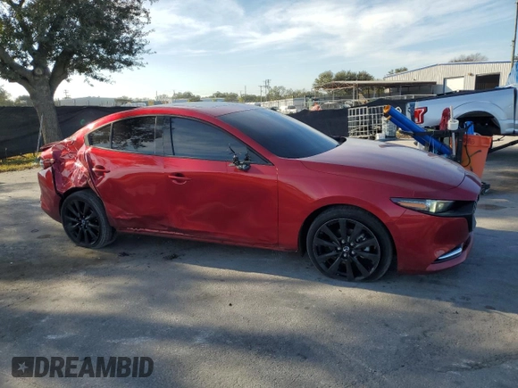 2022 Mazda 3 2.5 Turbo with VIN 3MZBPBAY4NM310805, listed as a Copart auction lot 83123944 with 41,455 mi miles and Salvage title. Bid and sale history available at DreamBid. Image 4.