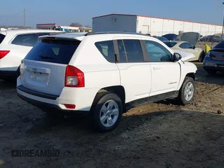 2013 Jeep Compass Sport with VIN 1C4NJCBA6DD102332, listed as a IAAI auction lot 41495235 with 213,018 mi miles. Bid and sale history available at carsss.com. Image 4.