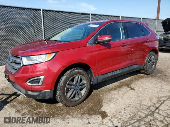 2018 Ford Edge SEL with VIN 2FMPK4J90JBB99222, listed as a Copart auction lot 55024015 with 101,220 mi miles and Clean Title. Bid and sale history available at carsss.com. Image 1.