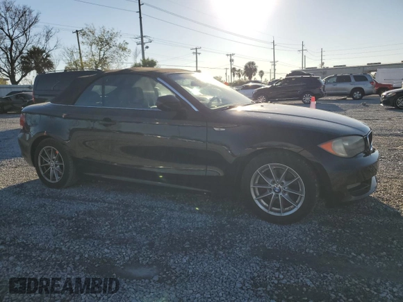 2010 BMW 1 Series 128i with VIN WBAUL7C53AVJ77720, listed as a Copart auction lot 45293735 with 102,004 mi miles and Salvage title. Bid and sale history available at DreamBid. Image 4.