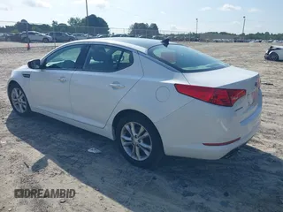 2013 Kia Optima EX with VIN 5XXGN4A79DG105157, listed as a IAAI auction lot 42496945 with 119,000 mi miles and . Bid and sale history available at DreamBid. Image 3.
