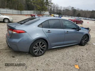 2020 Toyota Corolla SE with VIN 5YFS4RCE8LP043648, listed as a Copart auction lot 41740025 with 109,298 mi miles and Salvage Title. Bid and sale history available at DreamBid. Image 3.