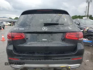 2020 Mercedes-Benz GLC 300 with VIN WDC0G8DB6LF726012, listed as a Copart auction lot 61417835 with 37,688 mi miles and Salvage title. Bid and sale history available at DreamBid. Image 6.