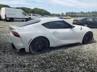 2020 Toyota GR Supra 3.0 with VIN WZ1DB4C06LW025616, listed as a Copart auction lot 72152934 with 0 mi miles and Salvage Title. Bid and sale history available at carsss.com. Image 3.