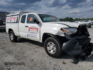 2021 Toyota Tacoma SR with VIN 3TYRX5GN8MT023776, listed as a Copart auction lot 52783755 with Not provided miles and Salvage title. Bid and sale history available at DreamBid. Image 4.