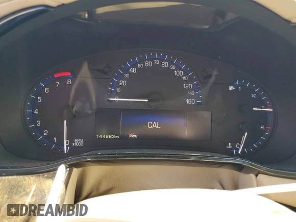2014 Cadillac CTS Luxury RWD with VIN 1G6AR5SX3E0131886, listed as a Copart auction lot 79023834 with 144,883 mi miles and Salvage Title. Bid and sale history available at carsss.com. Image 9.