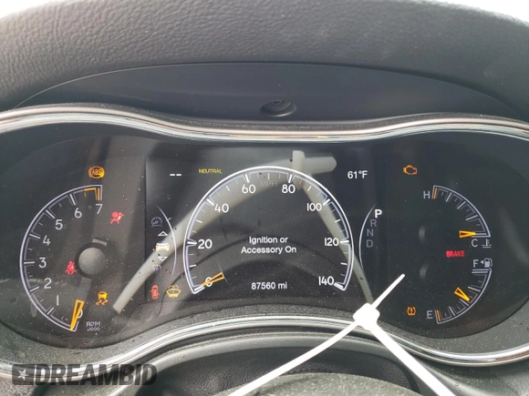 2020 Jeep Grand Cherokee Altitude with VIN 1C4RJFAG9LC416781, listed as a Copart auction lot 57808955 with 87,560 mi miles and Salvage title. Bid and sale history available at DreamBid. Image 9.