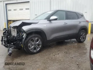 2024 Kia Seltos LX with VIN KNDEPCAA4R7557847, listed as a Copart auction lot 86812684 with 20,126 mi miles and Salvage Title. Bid and sale history available at carsss.com. Image 1.