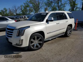 2015 Cadillac Escalade Luxury z VIN 1GYS4MKJ9FR628437, wystawiony jako Copart lot #53167765 z przebiegiem 149 822 mil mil oraz Szkoda całkowita • Salvage title. Historia ofert i sprzedaży dostępna na DreamBid. Obrazek 1.