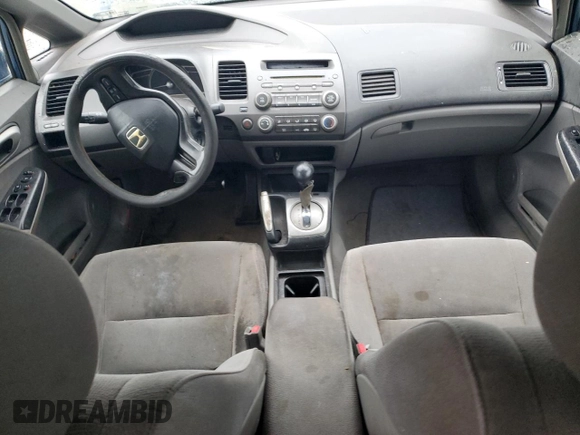 2008 Honda Civic LX with VIN 1HGFA16548L070371, listed as a Copart auction lot 50827495 with 218,270 mi miles and Salvage Title. Bid and sale history available at DreamBid. Image 8.